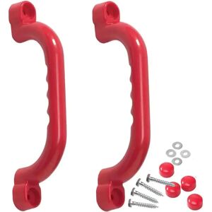 Big Game Hunters Colourful Climbing Handgrip Set for Children / Red