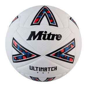 Mitre Ultimatch Football / White 24 / 5