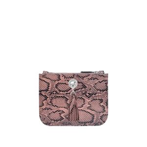 Sarah Haran Accessories Sarah Haran Lily Mini Bag - Textured - Silver / Pink Python - Female