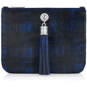 Sarah Haran Accessories Sarah Haran Ivy - Tartan - Silver / Blue Tartan - Female