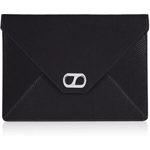 Sarah Haran Accessories Sarah Haran Juliet Envelope Clutch - Silver / Black - Female