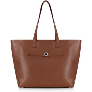 Sarah Haran Accessories Sarah Haran Michelle Zipped Tote - Silver / Nutshell - Female