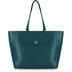 Sarah Haran Accessories Sarah Haran Michelle Zipped Tote - Silver / Teal - Female