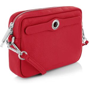 Sarah Haran Accessories Sarah Haran Millie Crossbody - Silver / Pillarbox Red - Female