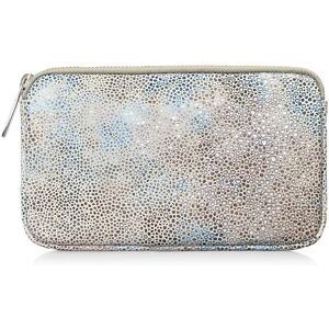 Sarah Haran Accessories Sarah Haran Millie Pouch - Textured - Silver / Natural Shagreen - Female