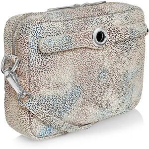 Sarah Haran Accessories Sarah Haran Millie Crossbody - Textured - Silver / Natural Shagreen - Female