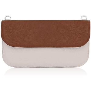 Sarah Haran Accessories Sarah Haran Violet Envelope Clutch - Silver / Nutshell Porcelain - Female