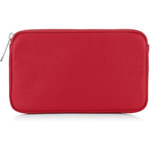 Sarah Haran Accessories Sarah Haran Millie Pouch - Silver / Pillarbox Red - Female