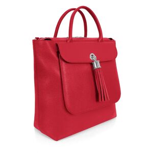 Sarah Haran Accessories Sarah Haran Poppy 2-in-1 Backpack - Silver / Pillarbox Red - Female
