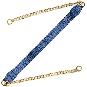 Sarah Haran Accessories Sarah Haran Gemini Strap - Textured - Gold / Indigo Croco Space - Female