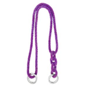 Sarah Haran Accessories Sarah Haran Kings Knot Strap - Silver / Purple Sparkle - Female