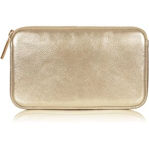 Sarah Haran Accessories Sarah Haran Millie Pouch - Textured - Gold / Soft Metallic Gold - Female