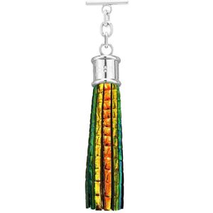 Sarah Haran Accessories Sarah Haran Capsule Tassel - Limited Edition - Silver / Dragonfire - Female