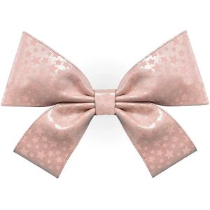 Sarah Haran Accessories Sarah Haran Deco Bow - Textured - Silver / Pink Star - Female