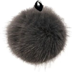 Sarah Haran Accessories Sarah Haran Tassel Topping Faux Fluffy - Pewter - Female