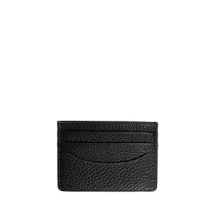 Sarah Haran Accessories Sarah Haran Unisex Leather Card Holder - Black - Black - Female