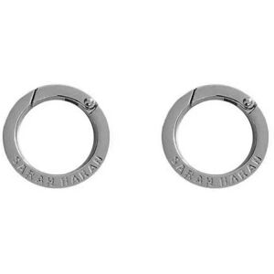 Sarah Haran Accessories Sarah Haran Mini O-Ring Handbag / Keyring Set - Silver - Mini / Silver - Female