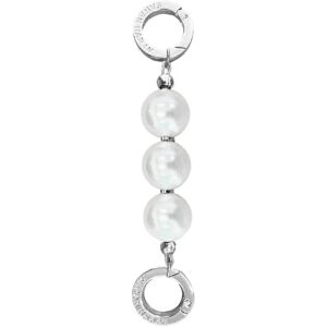 Sarah Haran Accessories Sarah Haran Beaded Chain Strap Extenders - Silver / Ivory / Single - Female