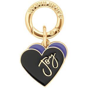 Sarah Haran Accessories Sarah Haran Handbag Tassel Topping Charm / Keyring - Gold / Heart - Gold / Purple Heart - Female