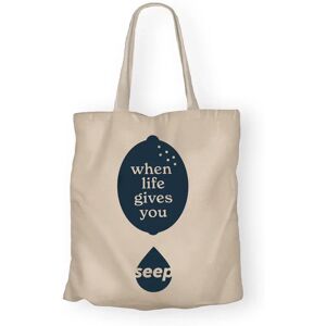 Seep Organic Cotton Slogan Tote Bag