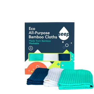 Seep Eco All-Purpose Bamboo Cloths (3 Pack)