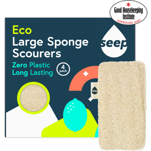 Seep Eco Large Sponge Scourers (4 sponges) Seep Eco Large Sponge Scourers (4 sponges)