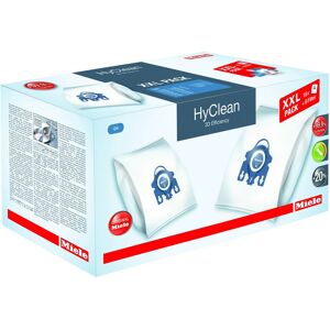 Miele GN HyClean 3D Efficiency Dustbag XXL Pack - 16 Bags, 8 Filters