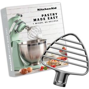 KitchenAid Mixer Pastry Beater &amp; Free Pastry Book - Stainless Steel 5KSMPB5SS