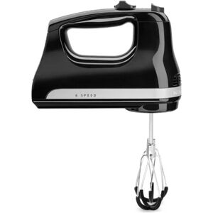 KitchenAid 6 Speed Hand Mixer &amp; Flex Edge Beaters in Onyx Black