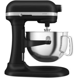 New KitchenAid Artisan 5.6L Bowl Lift Stand Mixer in Matte Black - 5KSM60SPXBBM