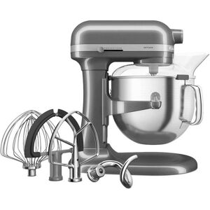 New KitchenAid Artisan 6.6L Bowl Lift Stand Mixer in Medallion Silver - 5KSM70SHXBMS