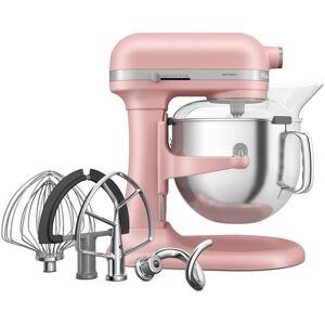 New KitchenAid Artisan 6.6L Bowl Lift Stand Mixer in Dried Rose - 5KSM70SHXBDR