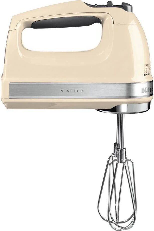 KitchenAid 9 Speed Hand Mixer - Almond Cream 5KHM9212BAC