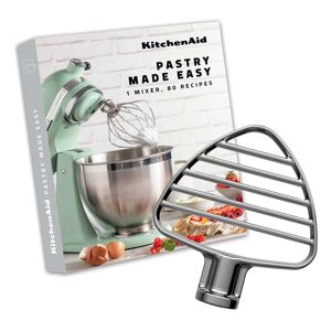KitchenAid Mixer Pastry Beater & Free Pastry Book - Stainless Steel 5KSMPB5SS