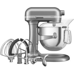 New KitchenAid Artisan 6.6L Bowl Lift Stand Mixer in Contour Silver - 5KSM70SHXBCU