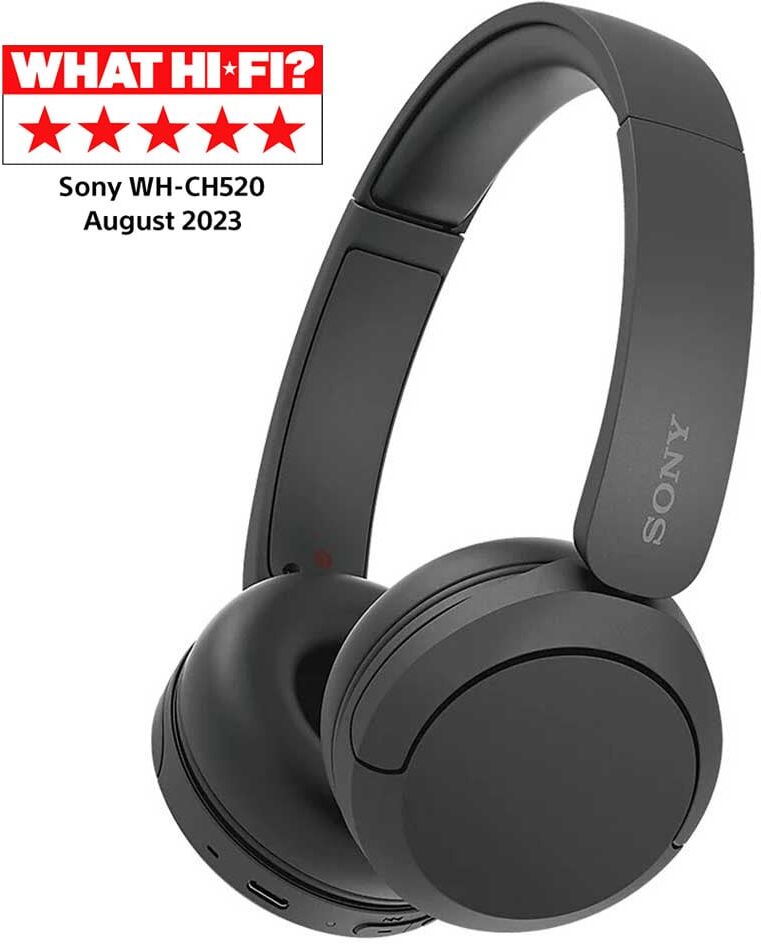 Sony WHCH520B Wireless Headphones - Black