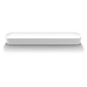 Sonos Beam (Gen 2) Compact TV Soundbar with Music Streaming and Dolby Atmos - White