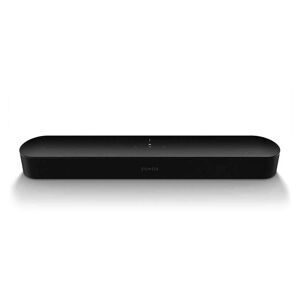 Sonos Beam (Gen 2) Compact TV Soundbar with Music Streaming and Dolby Atmos - Black