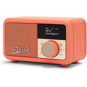 NEW Roberts Radio Revival Petite 2 DAB DAB+ FM Radio With Bluetooth - Pop Orange