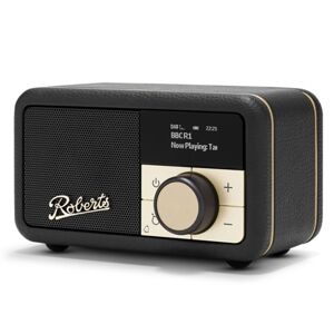 NEW Roberts Radio Revival Petite 2 DAB DAB+ FM Radio With Bluetooth - Black