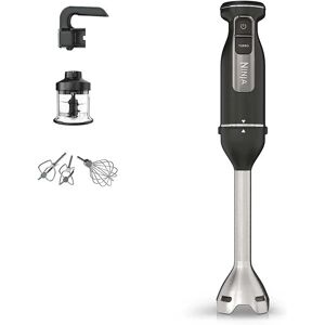 Ninja Foodi 3-in-1 Hand Blender, Mixer &amp; Chopper - Black CI100UK