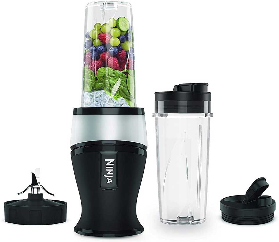 Nutri Ninja 700W Slim Blender &amp; Smoothie Maker QB3001UKS