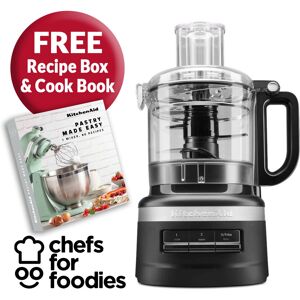 KitchenAid 1.7L Food Processor &amp; Free Gifts - Matte Black 5KFP0719BBM