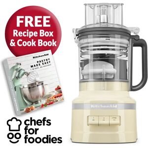 KitchenAid 3.1L Food Processor &amp; Free Gifts in Almond Cream - 5KFP1319BAC