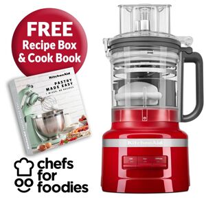 KitchenAid 3.1L Food Processor &amp; Free Gifts in Empire Red - 5KFP1319BER