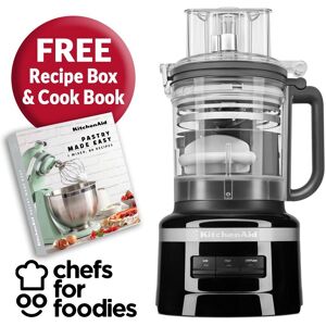 KitchenAid 3.1L Food Processor &amp; Free Gifts in Onyx Black - 5KFP1319BOB