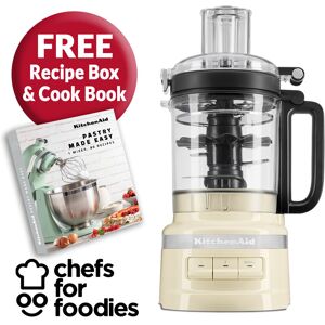 KitchenAid 2.1L Food Processor &amp; Free Gifts in Almond Cream - 5KFP0921BAC