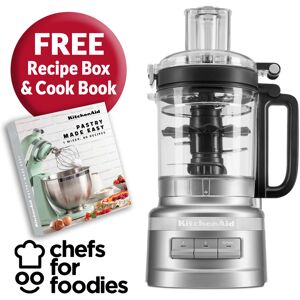 KitchenAid 2.1L Food Processor &amp; Free Gifts in Contour Silver - 5KFP0921BCU