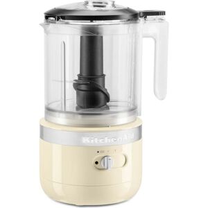 KitchenAid 1.18L Cordless Food Chopper in Almond Cream - 5KFCB519BAC