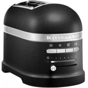 KitchenAid Artisan 2 Slice Toaster in Cast Iron Black - 5KMT2204BBK